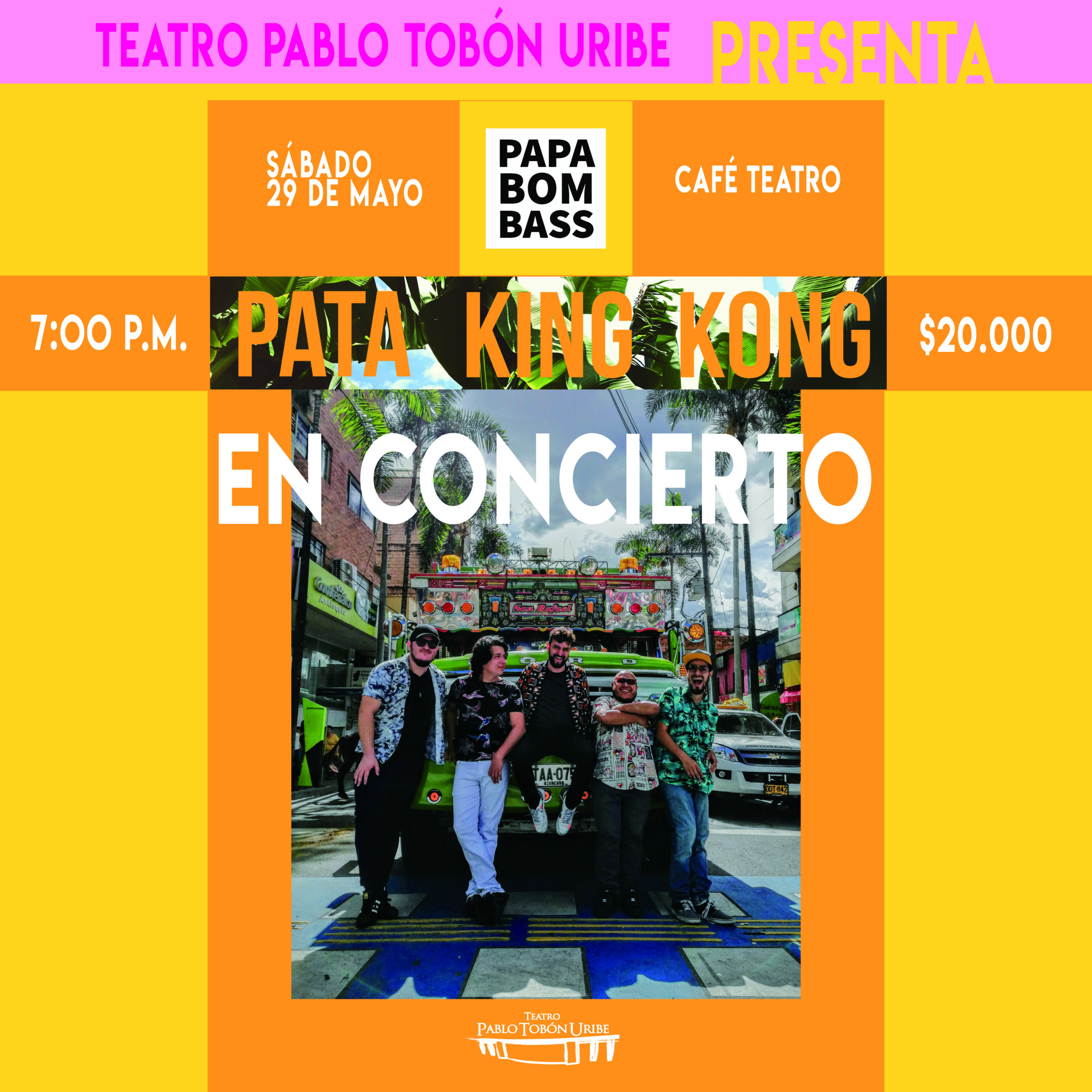 Imagen del evento Papa Bombass