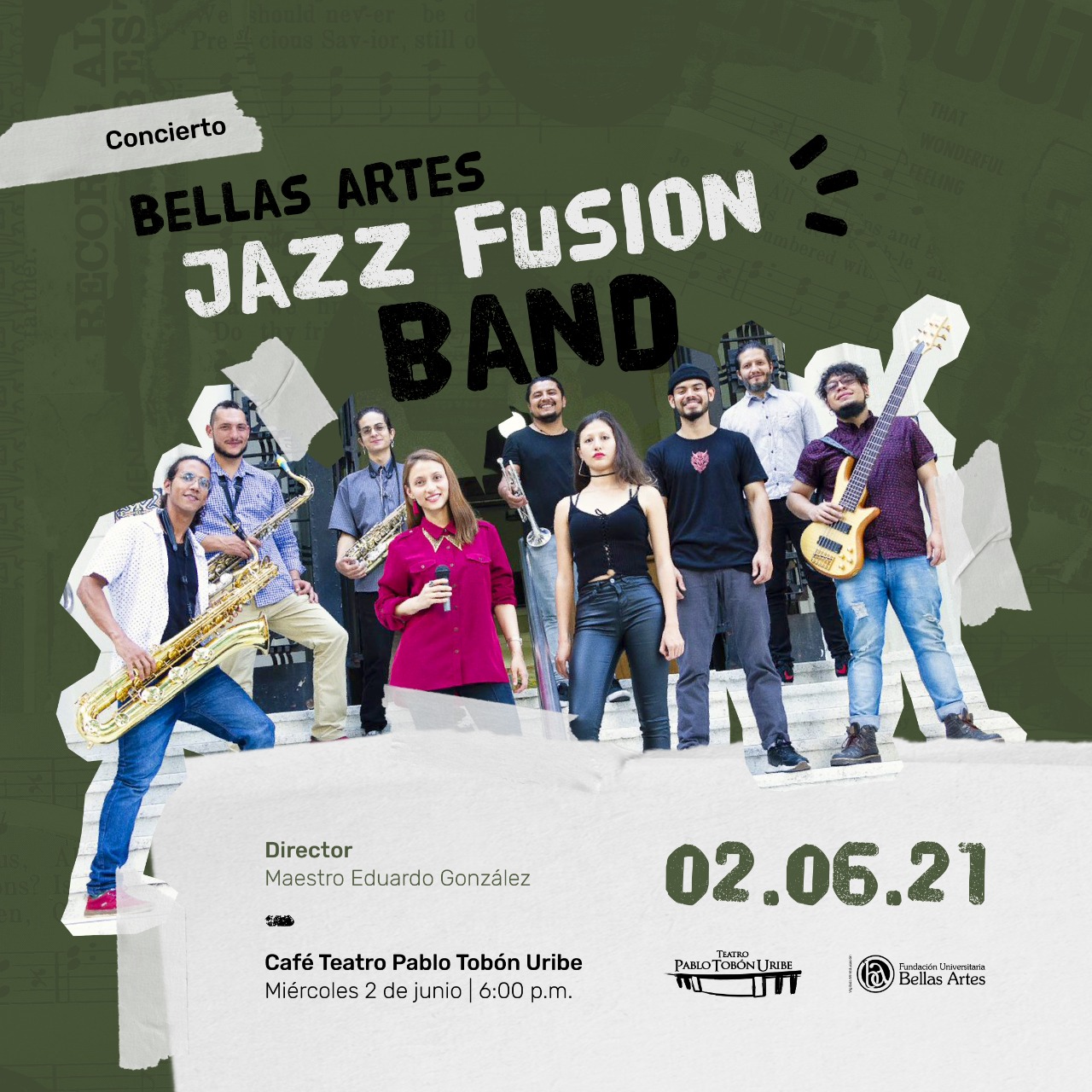 Imagen del evento Bellas Artes Jazz Fusión Band