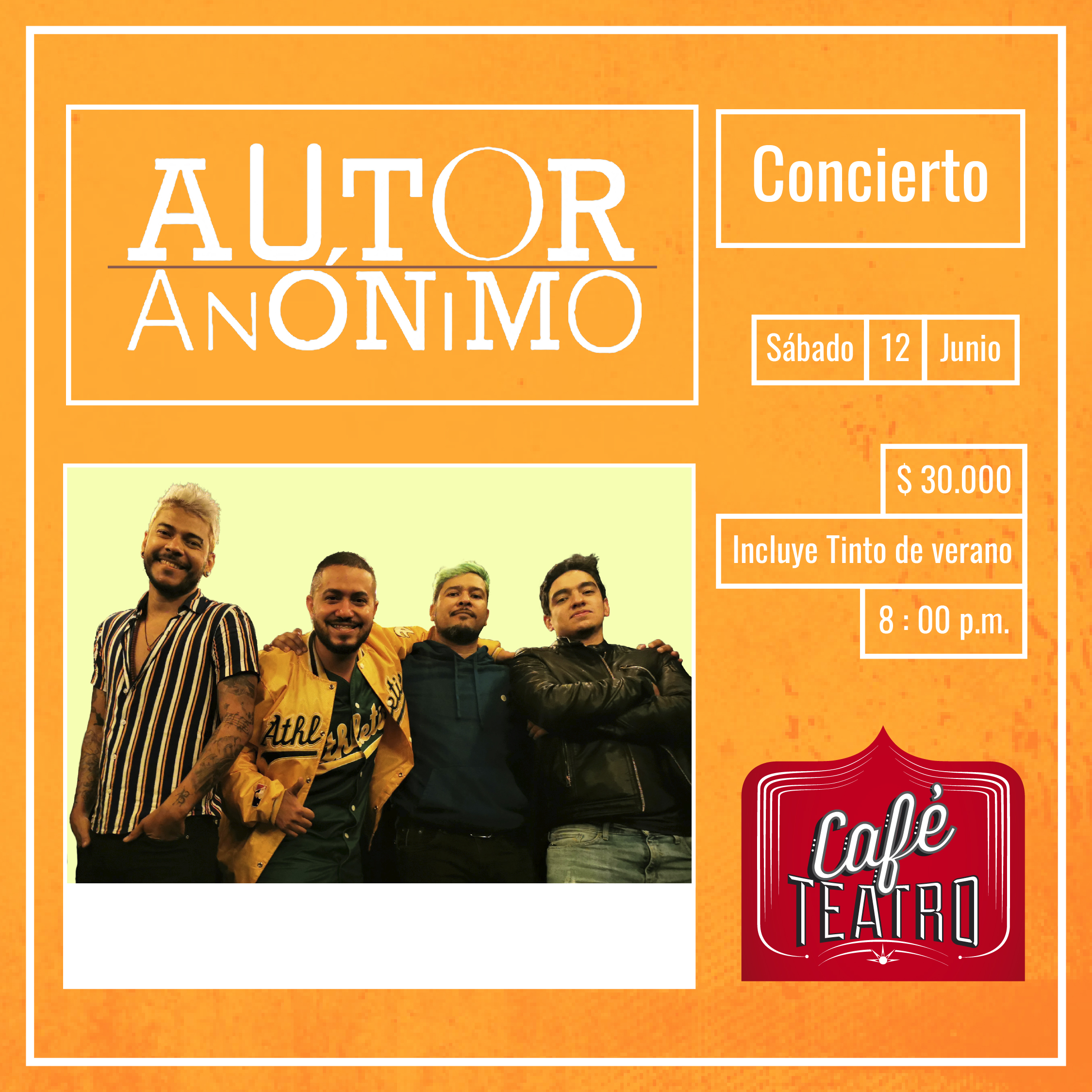 Imagen del evento Autor Anónimo