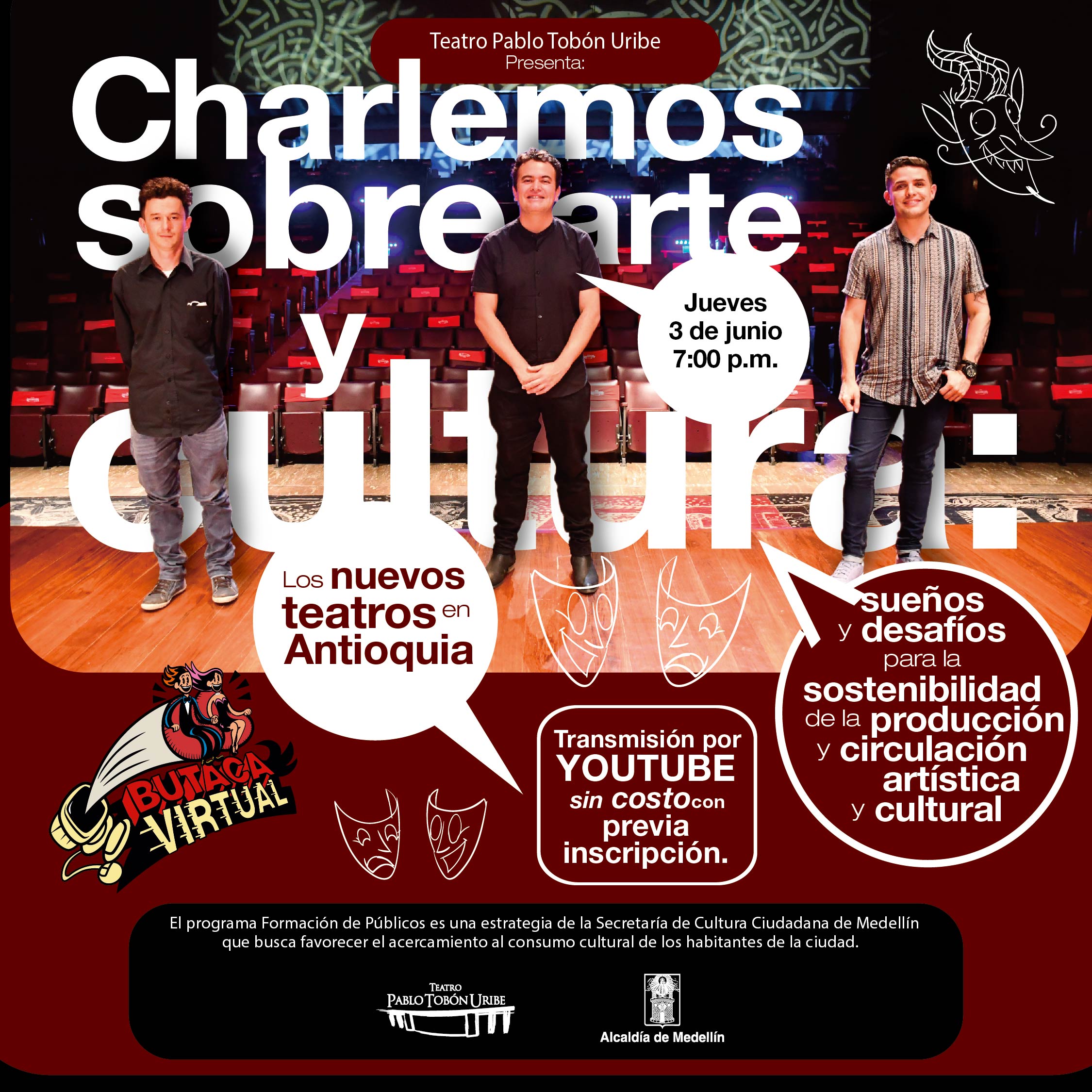 Imagen del evento Charlemos sobre arte y cultura