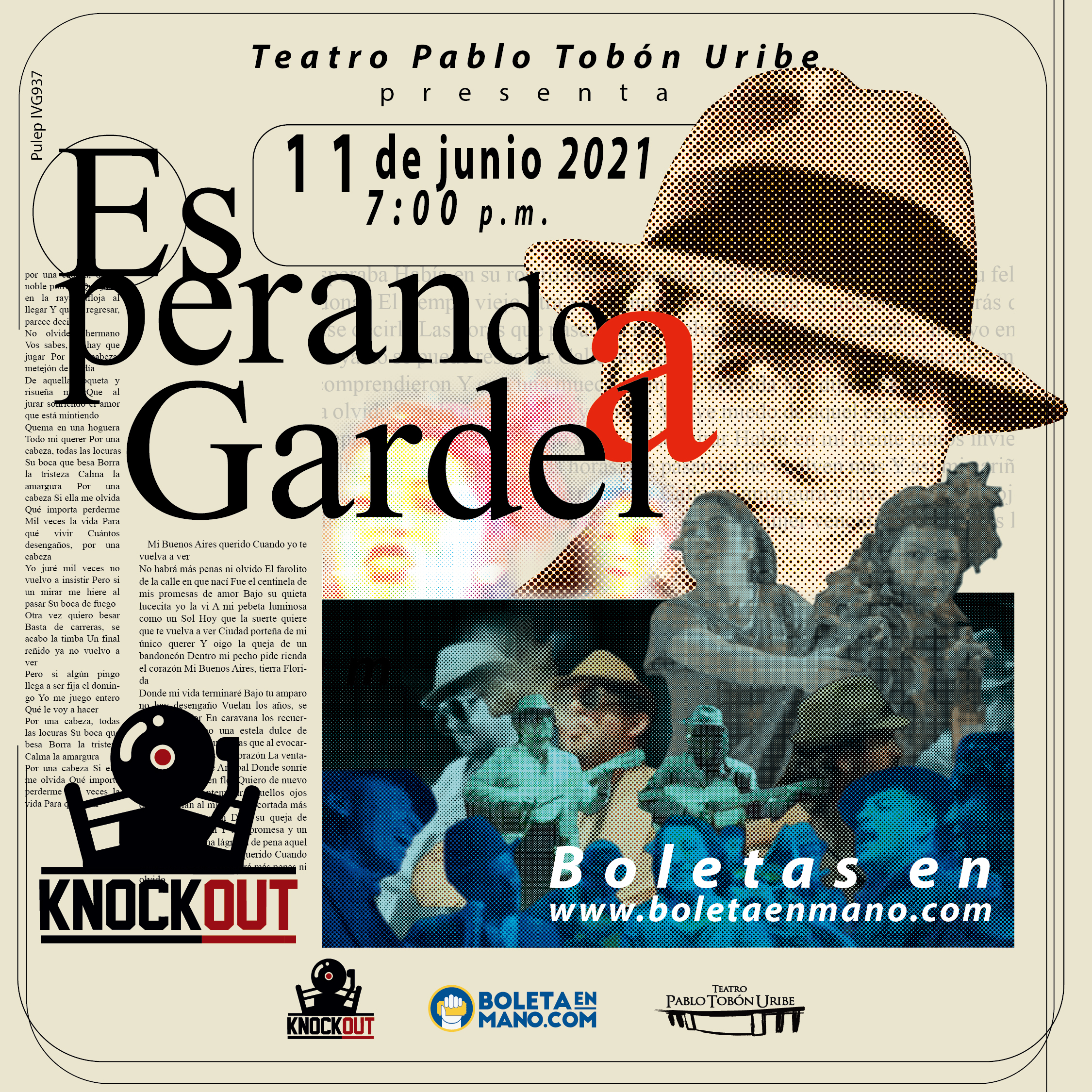 Imagen del evento Esperando A Gardel