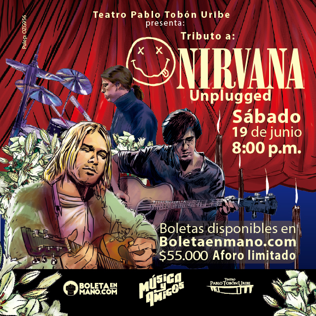 Imagen del evento Tributo Nirvana - Música y Amigos