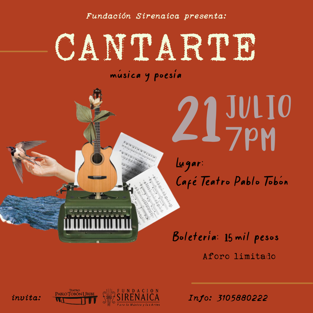 Imagen del evento Cantarte: Música y Poesía