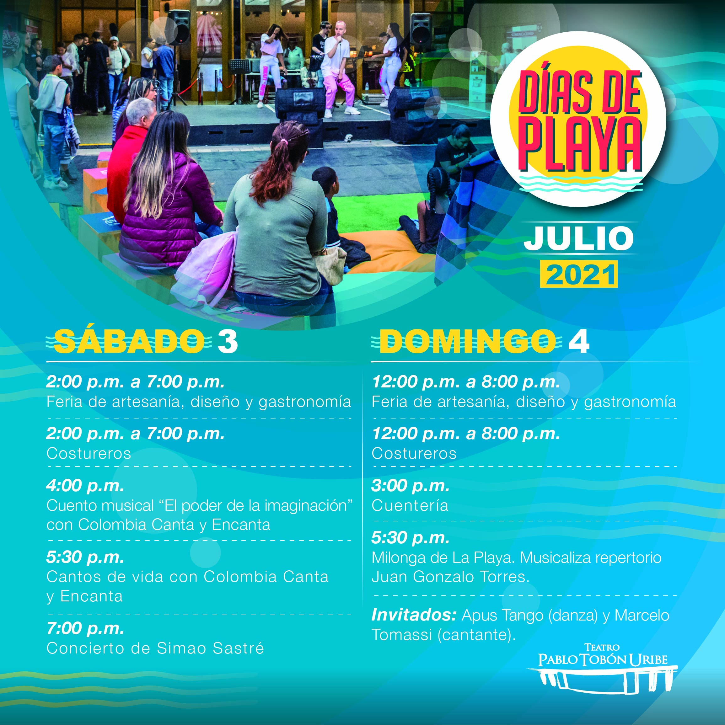 Imagen del evento #DíasDePlaya - Julio 04