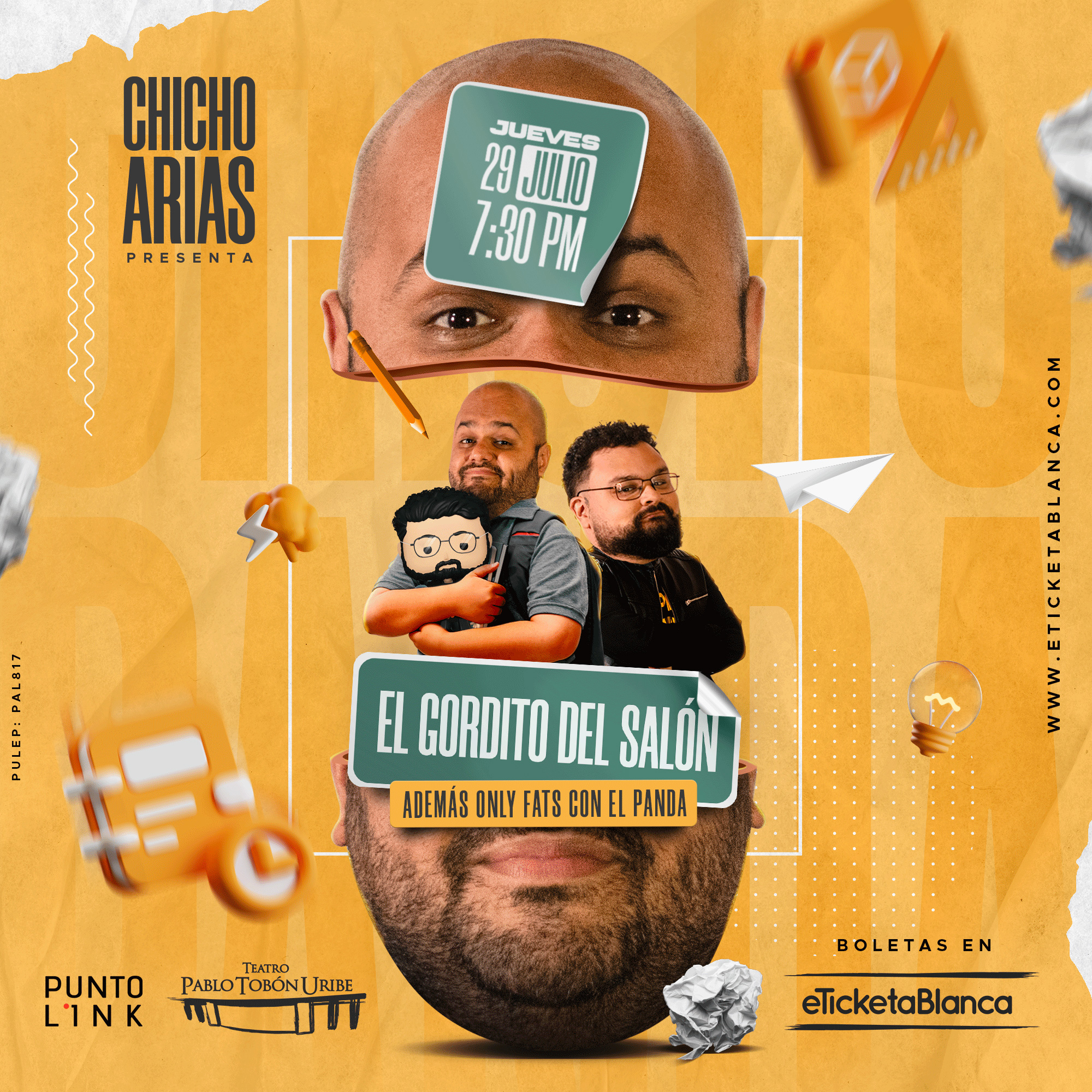 Imagen del evento El Gordito del Salón