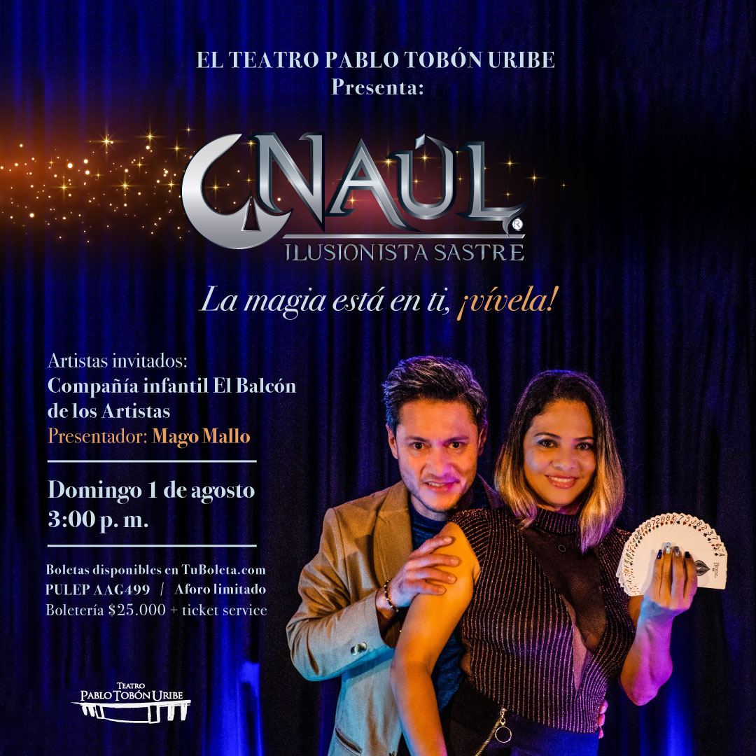 Imagen del evento Naúl Ilusionista - Compañía Infantil Balcón de los Artistas