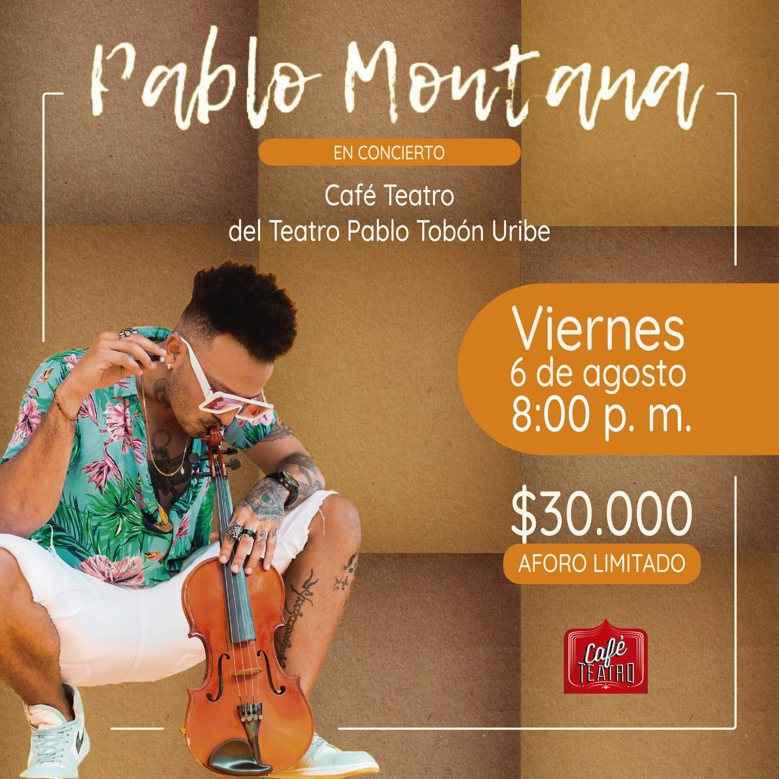 Imagen del evento Pablo Montana en concierto