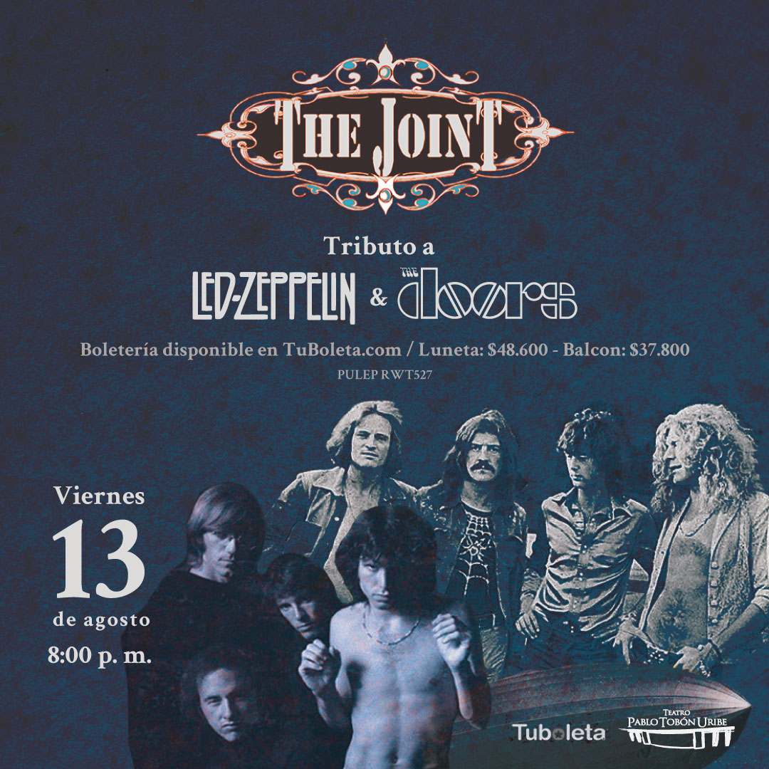Imagen del evento Tributo a Led Zeppelin y The Doors