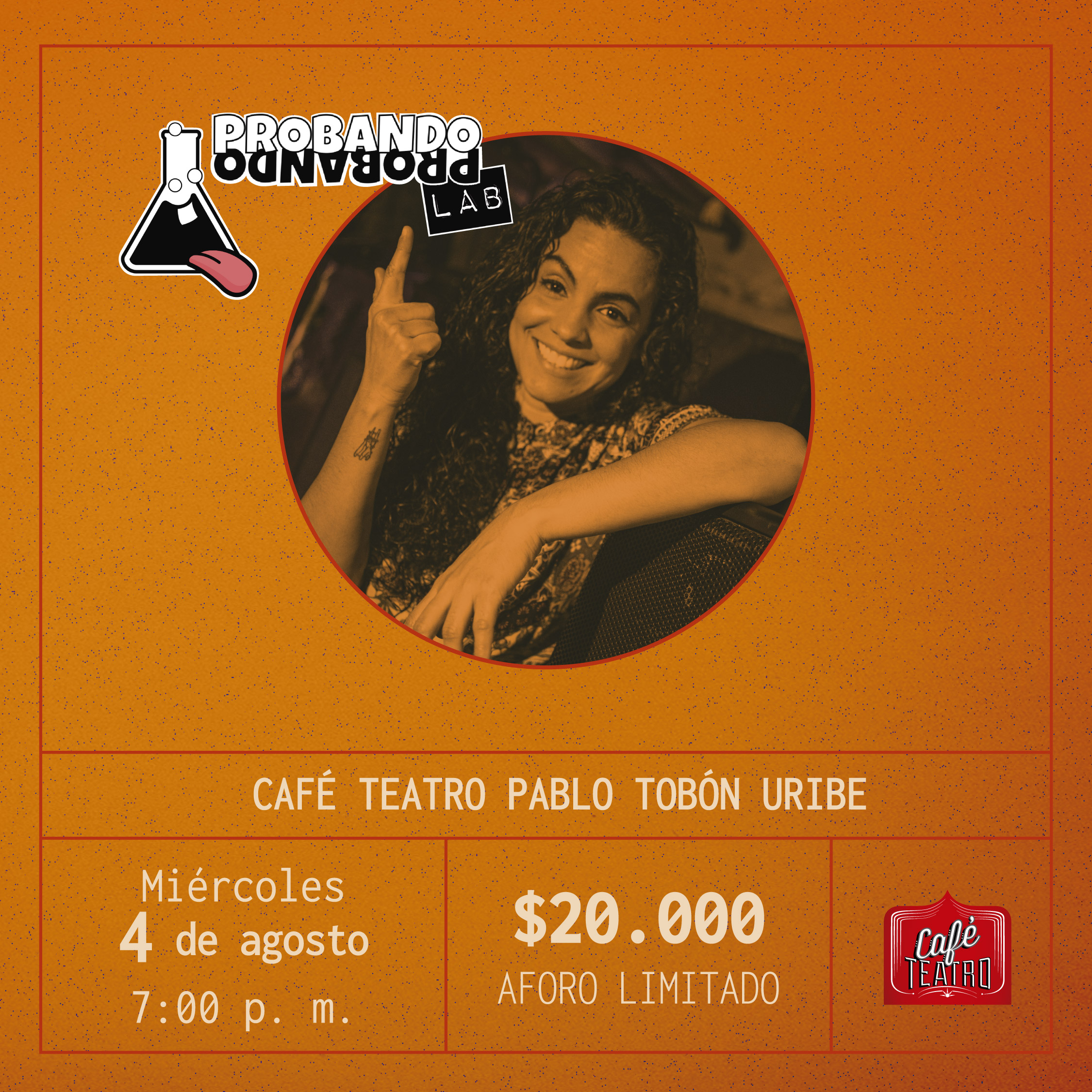 Imagen del evento Probando, probando con Pamela Ospina