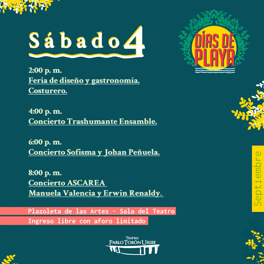 Imagen del evento #DíasDePlaya - Septiembre 04