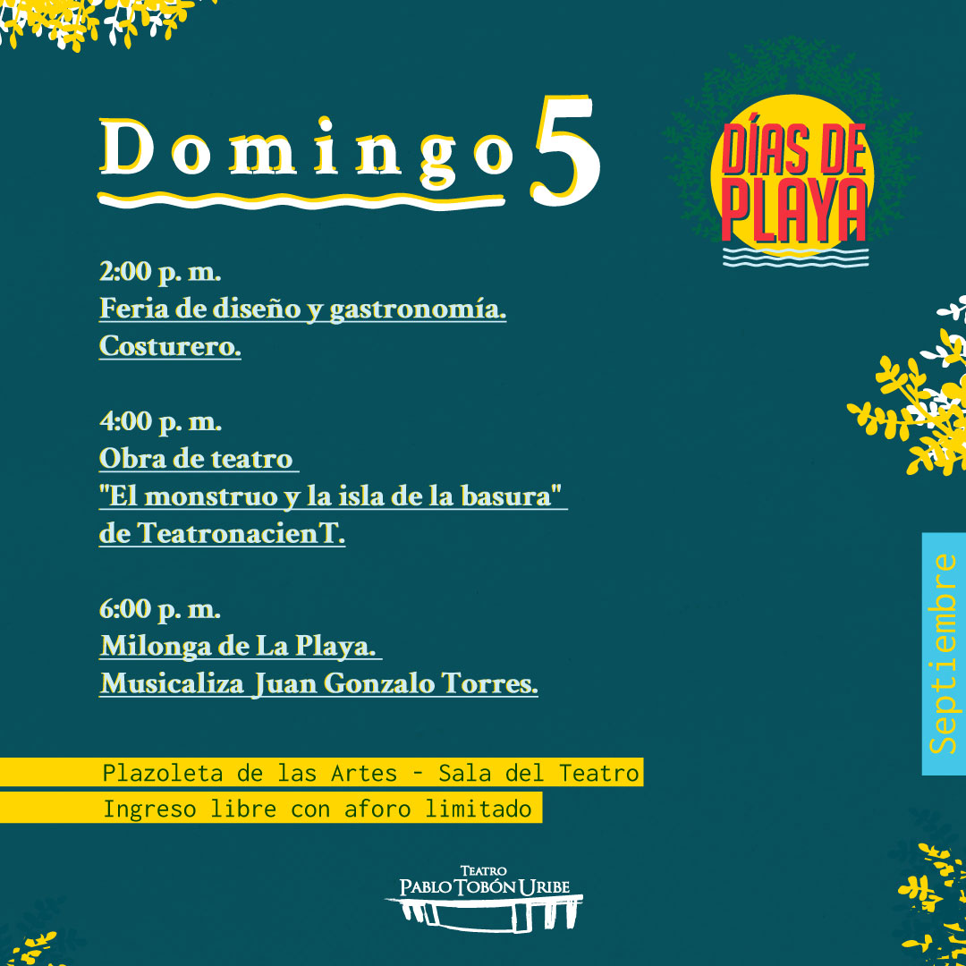 Imagen del evento #DíasDePlaya - Septiembre 05