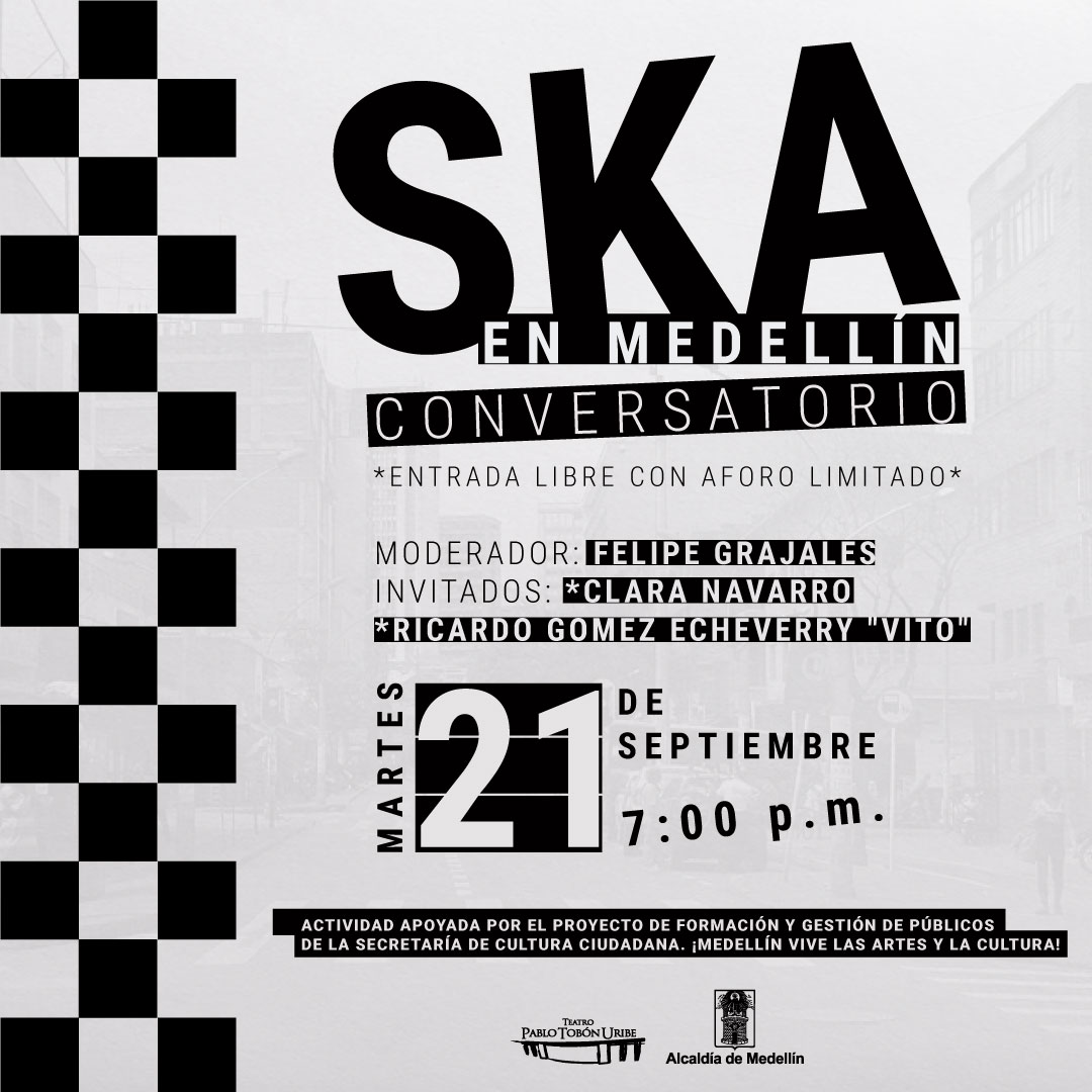 Imagen del evento Conversatorio de Ska en Medellín