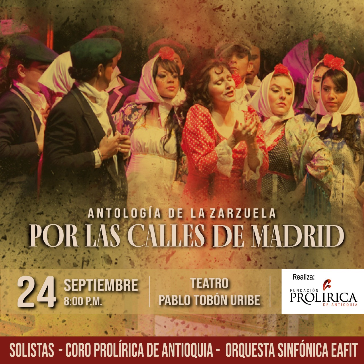 Imagen del evento Antología de la zarzuela Por las calles de Madrid