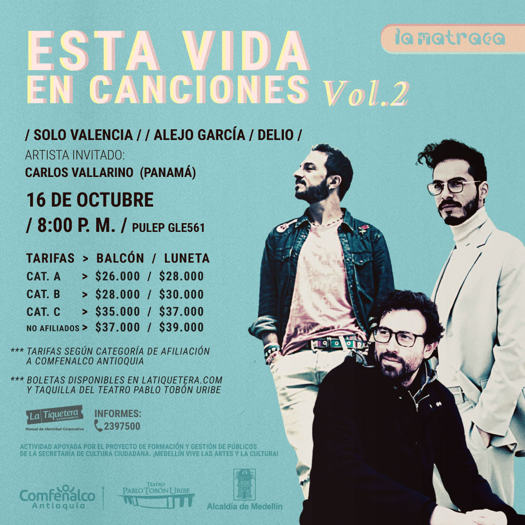 Imagen del evento La Matraca - Esta Vida en Canciones