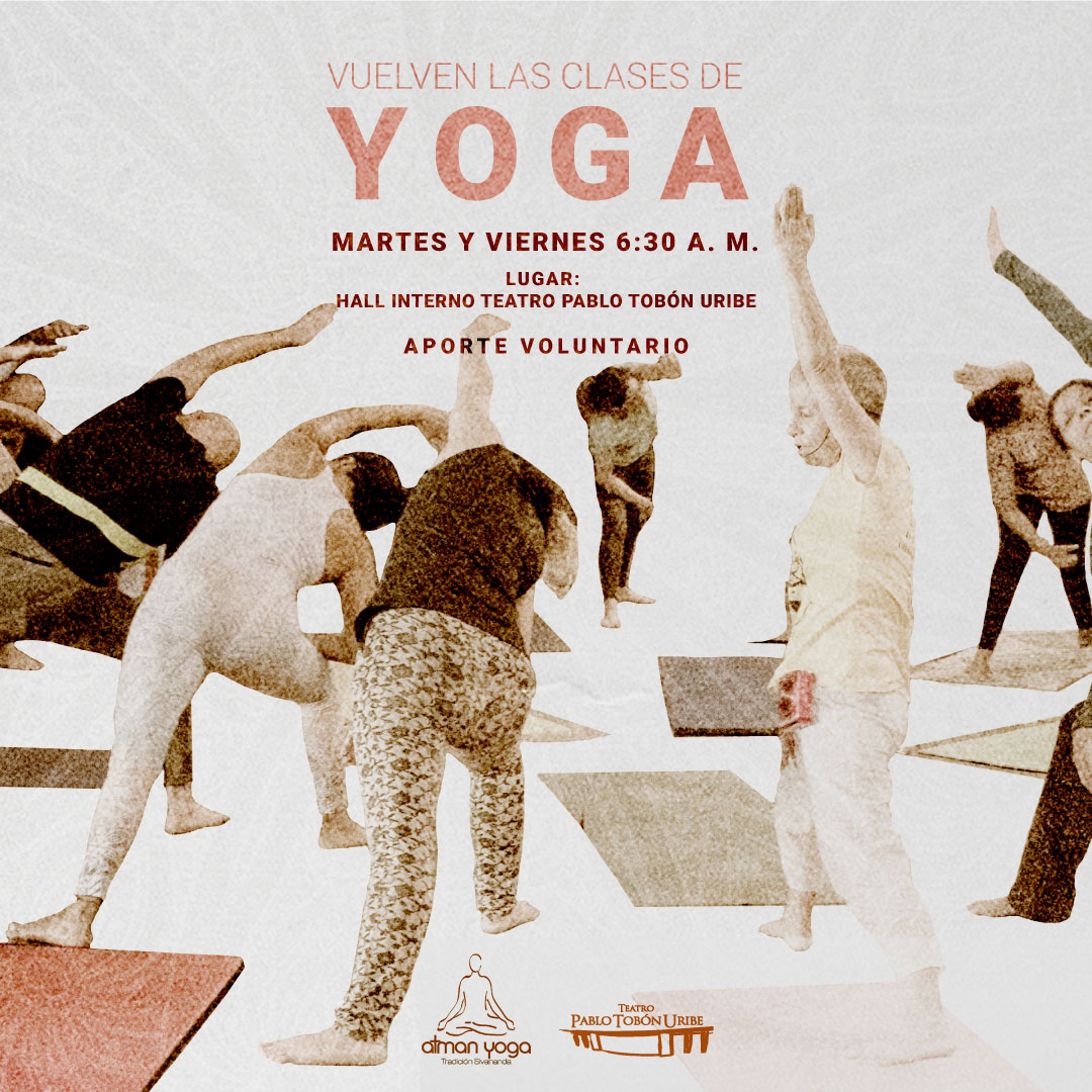 Imagen del evento Clases de yoga con la Fundación Atman Yoga