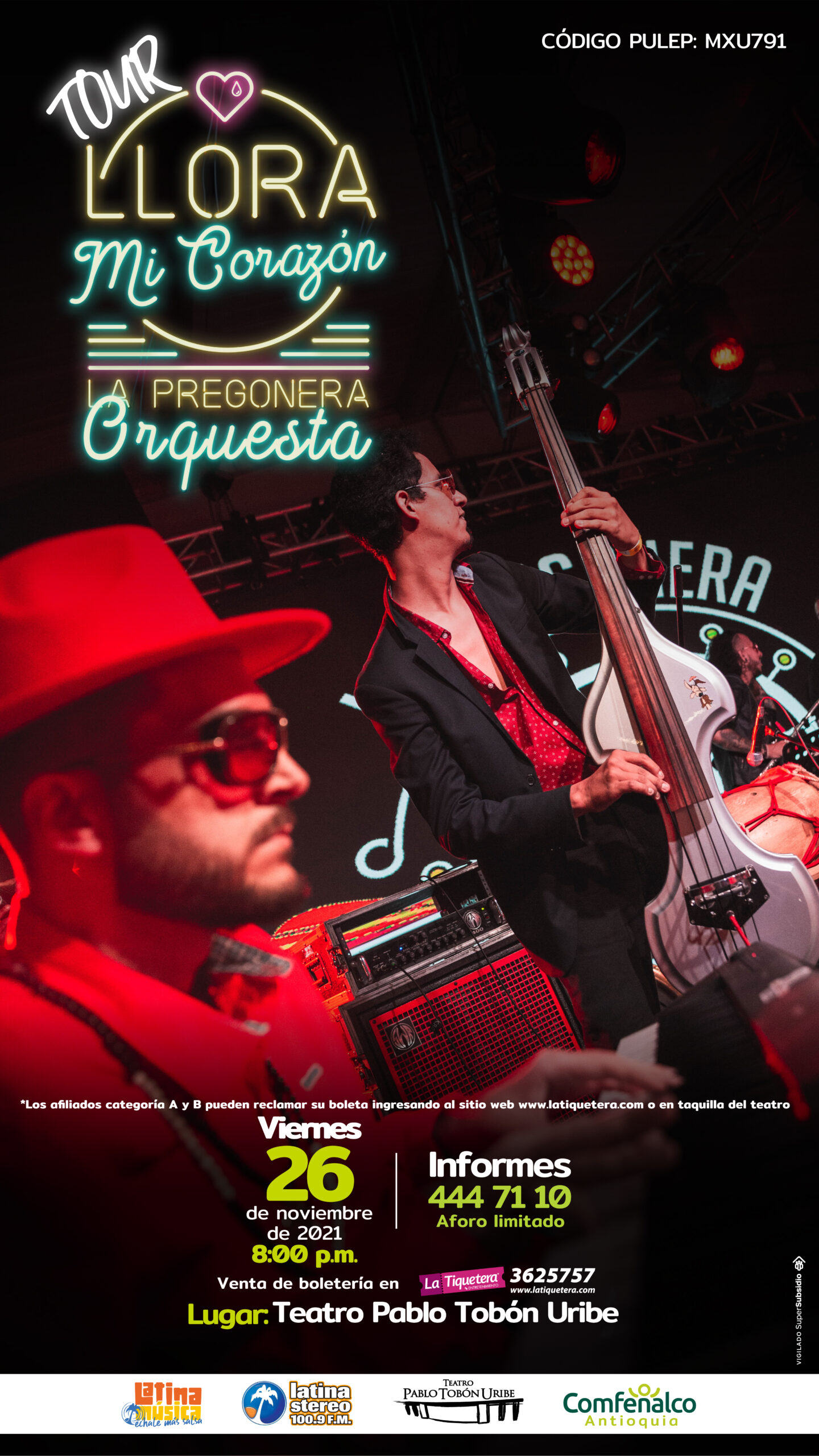 Imagen del evento Tour Llora Mi Corazón