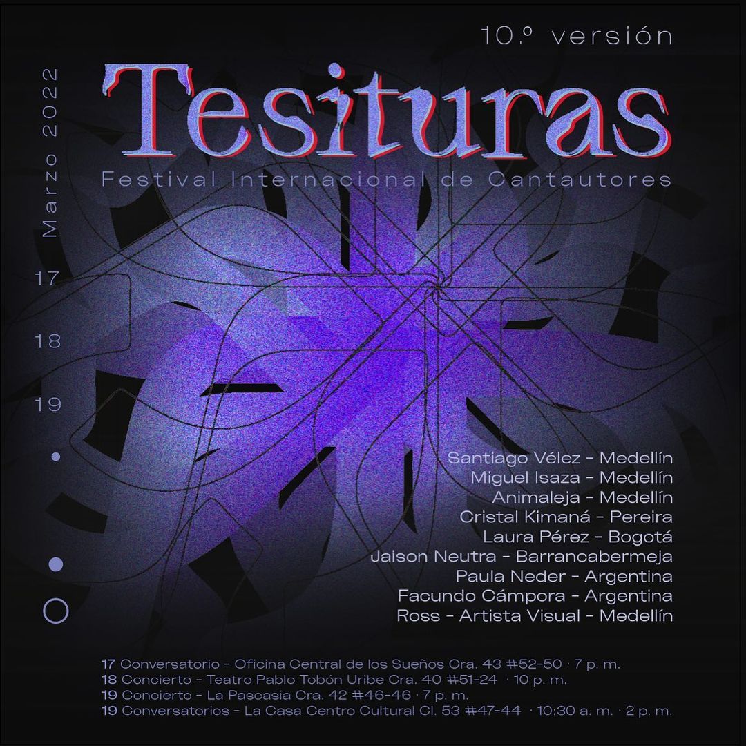 Imagen del evento Festival Tesituras 2022