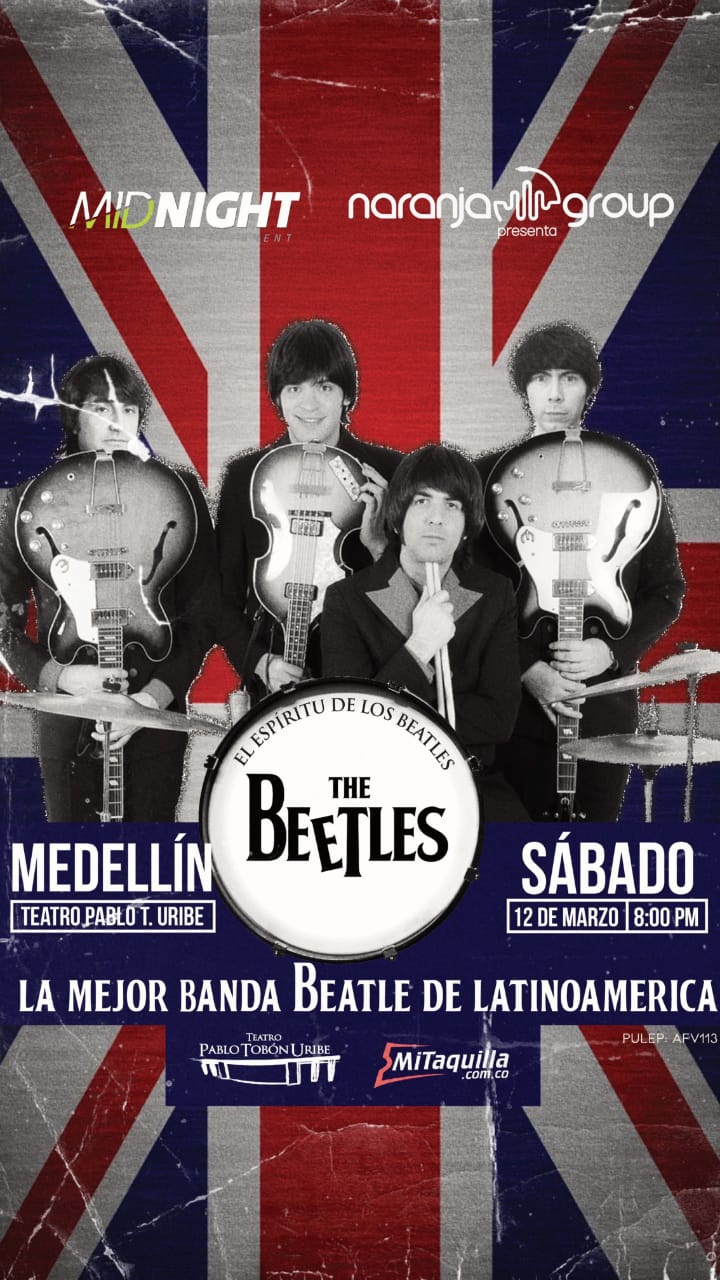 Imagen del evento El espíritu de The Beetles - Concierto 2022