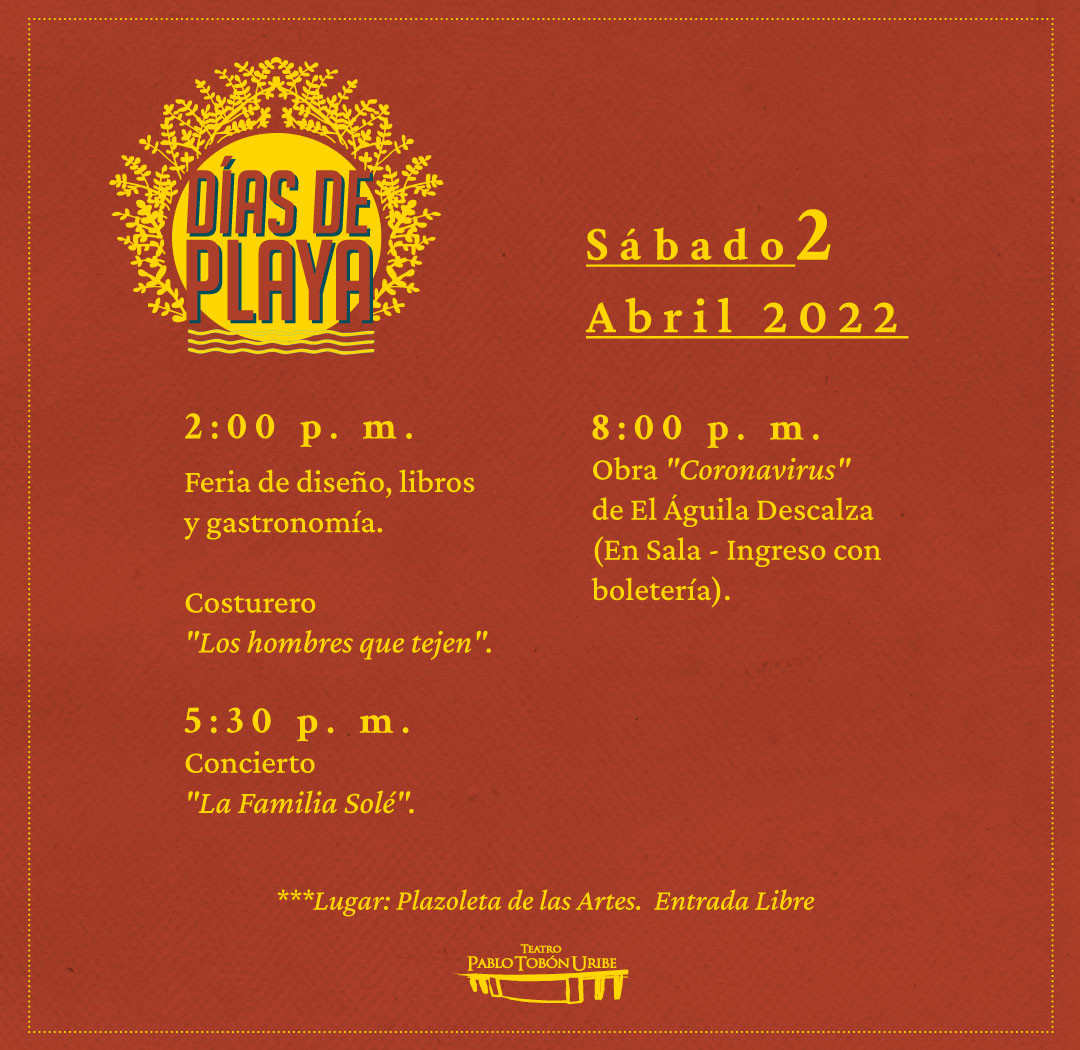 Imagen del evento #DíasDePlaya - Abril 02