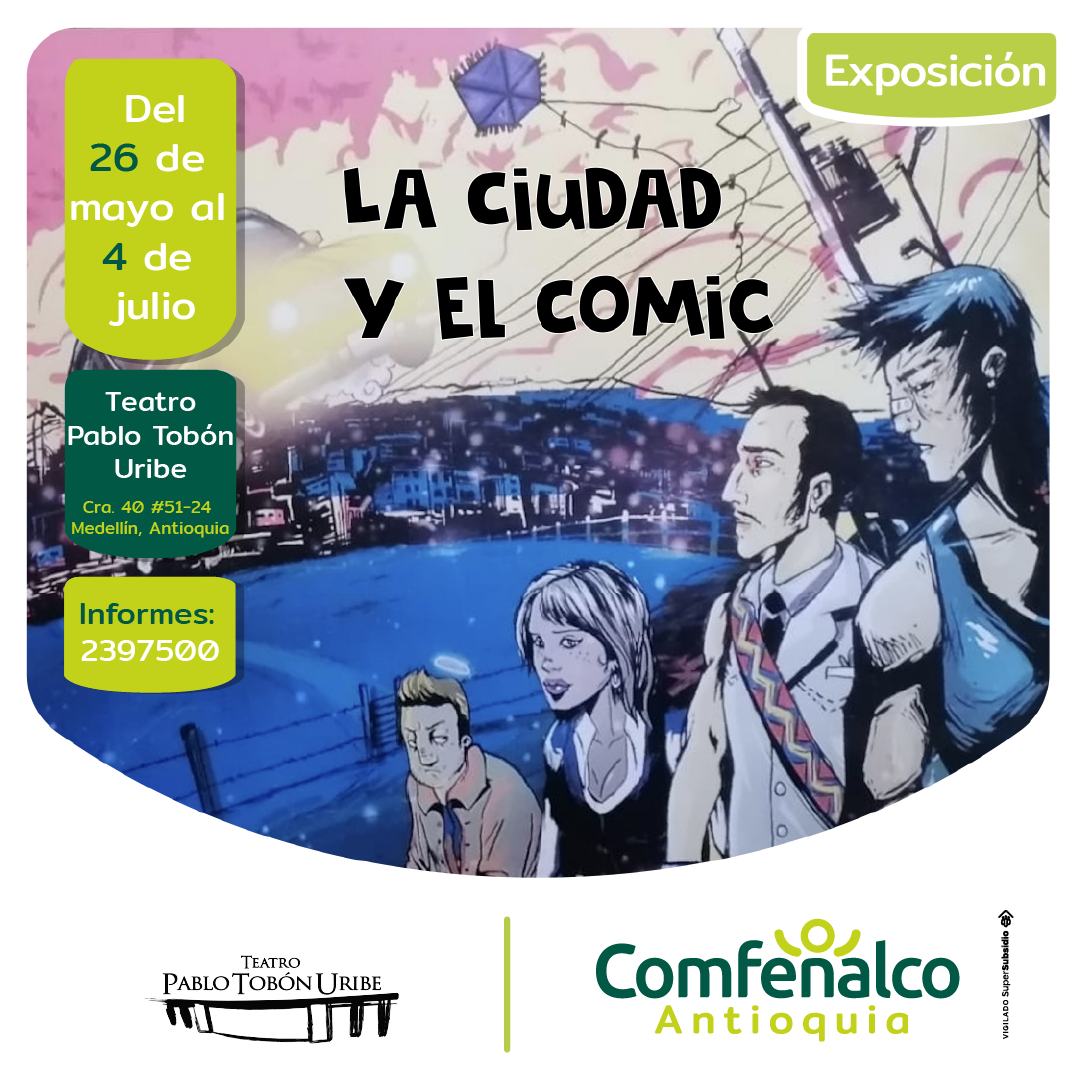 Imagen del evento La ciudad y el cómic - Exposición