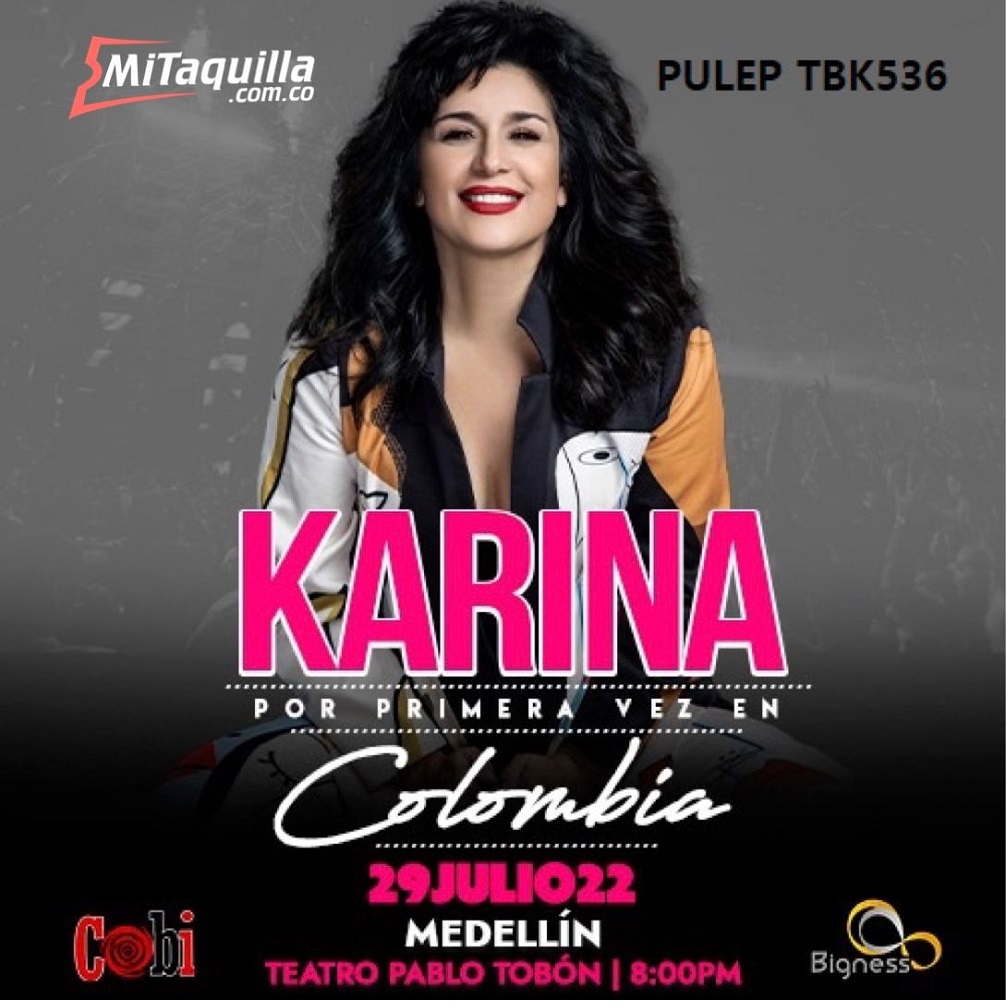 Imagen del evento Karina en concierto 2022