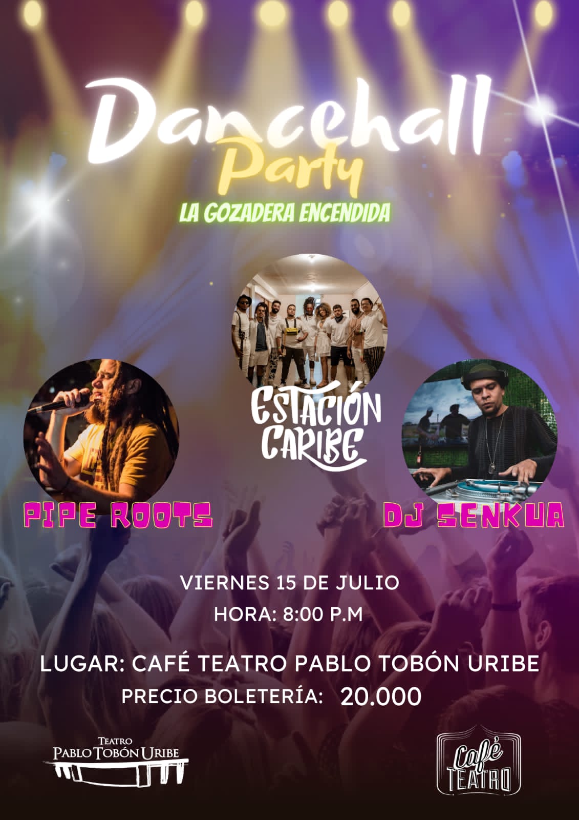 Imagen del evento La gozadera encendida - Dance hall party