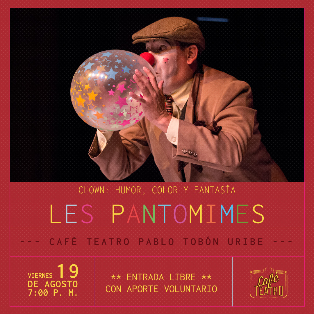 Imagen del evento Clown: humor, color y fantasía - Les Pantomimes