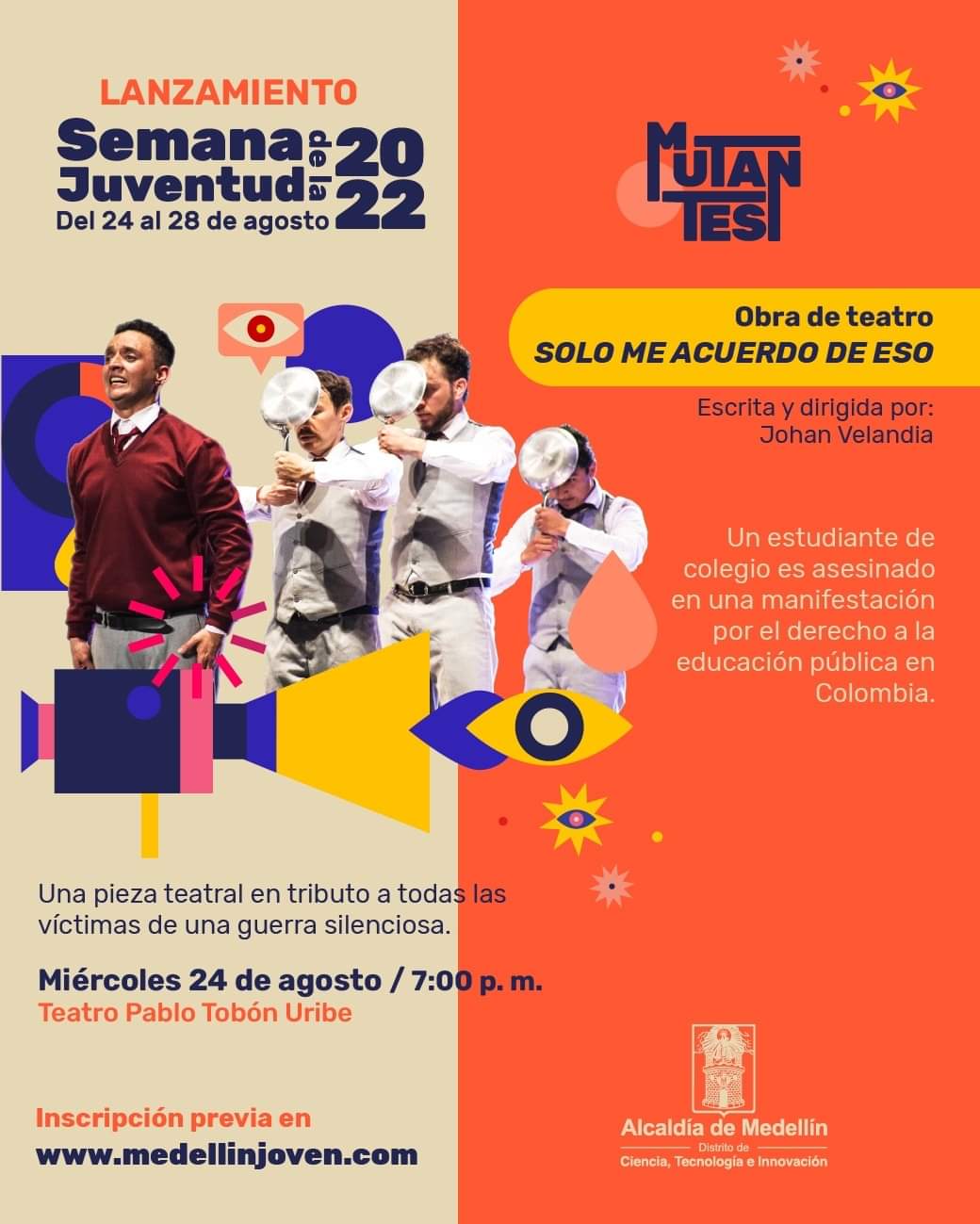 Imagen del evento Solo me acuerdo de eso - Semana de la Juventud 2022