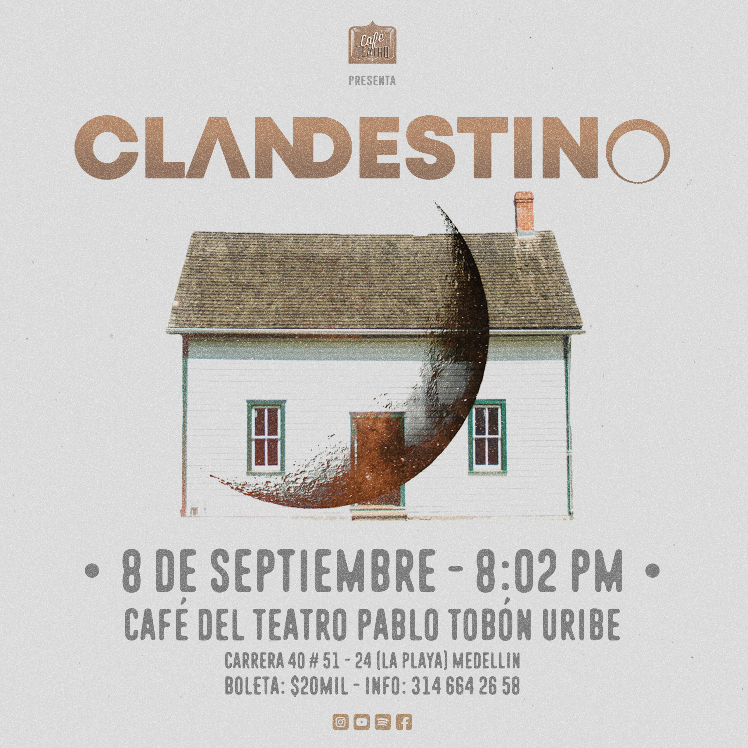 Imagen del evento Clandestino