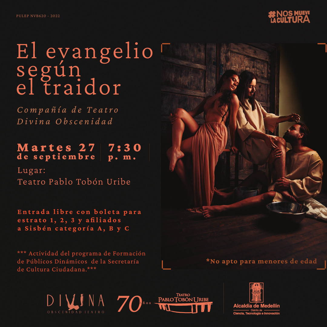 Imagen del evento El evangelio según el traidor 2022