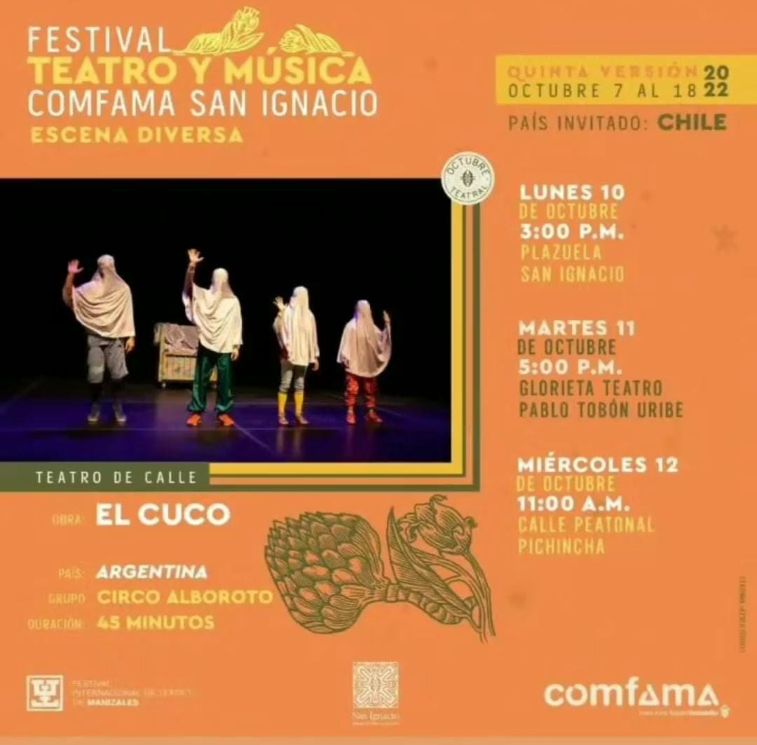 Imagen del evento El cuco - Festival Teatro y Música Comfama San Ignacio 2022