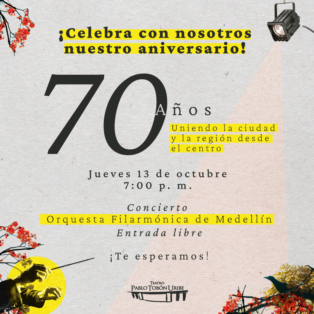 Imagen del evento Gala de aniversario 70 años 2022