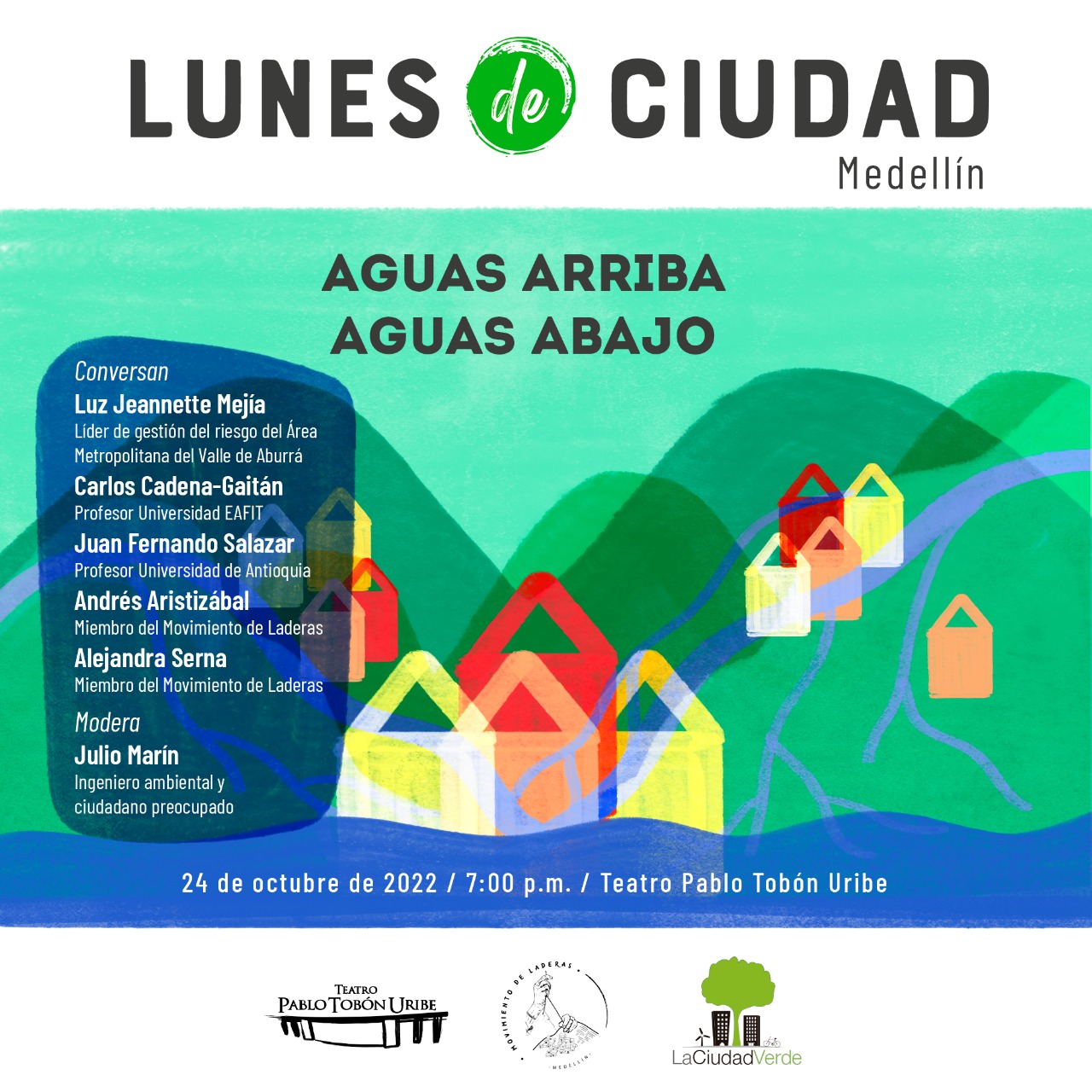 Imagen del evento Aguas arriba, aguas abajo - Lunes de ciudad