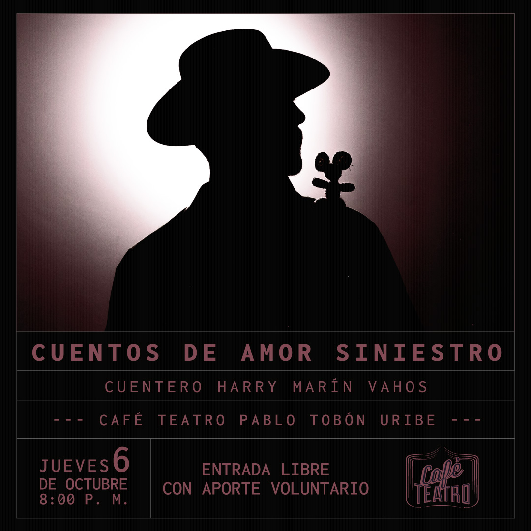 Imagen del evento Cuentos de amor siniestro - Cuentería
