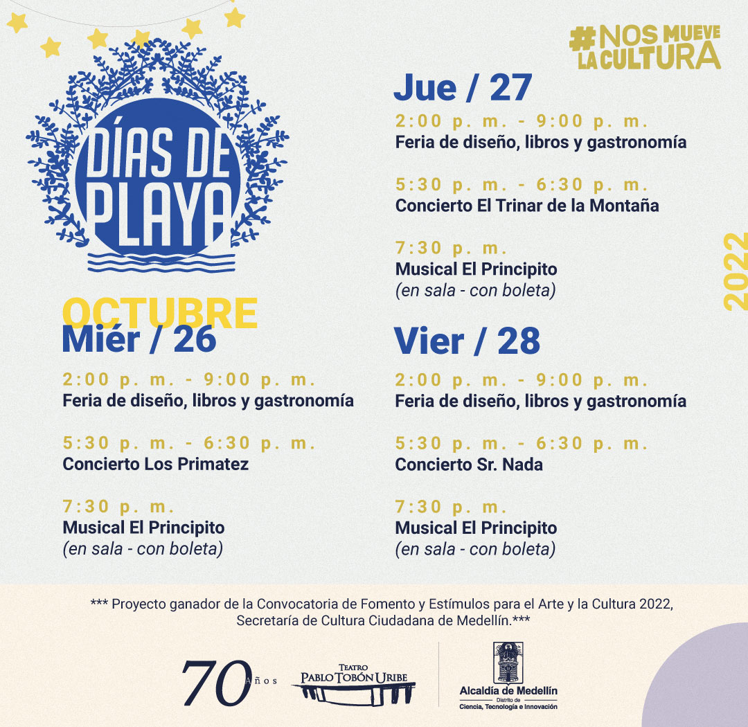 Imagen del evento #DíasDePlaya - 27 Octubre