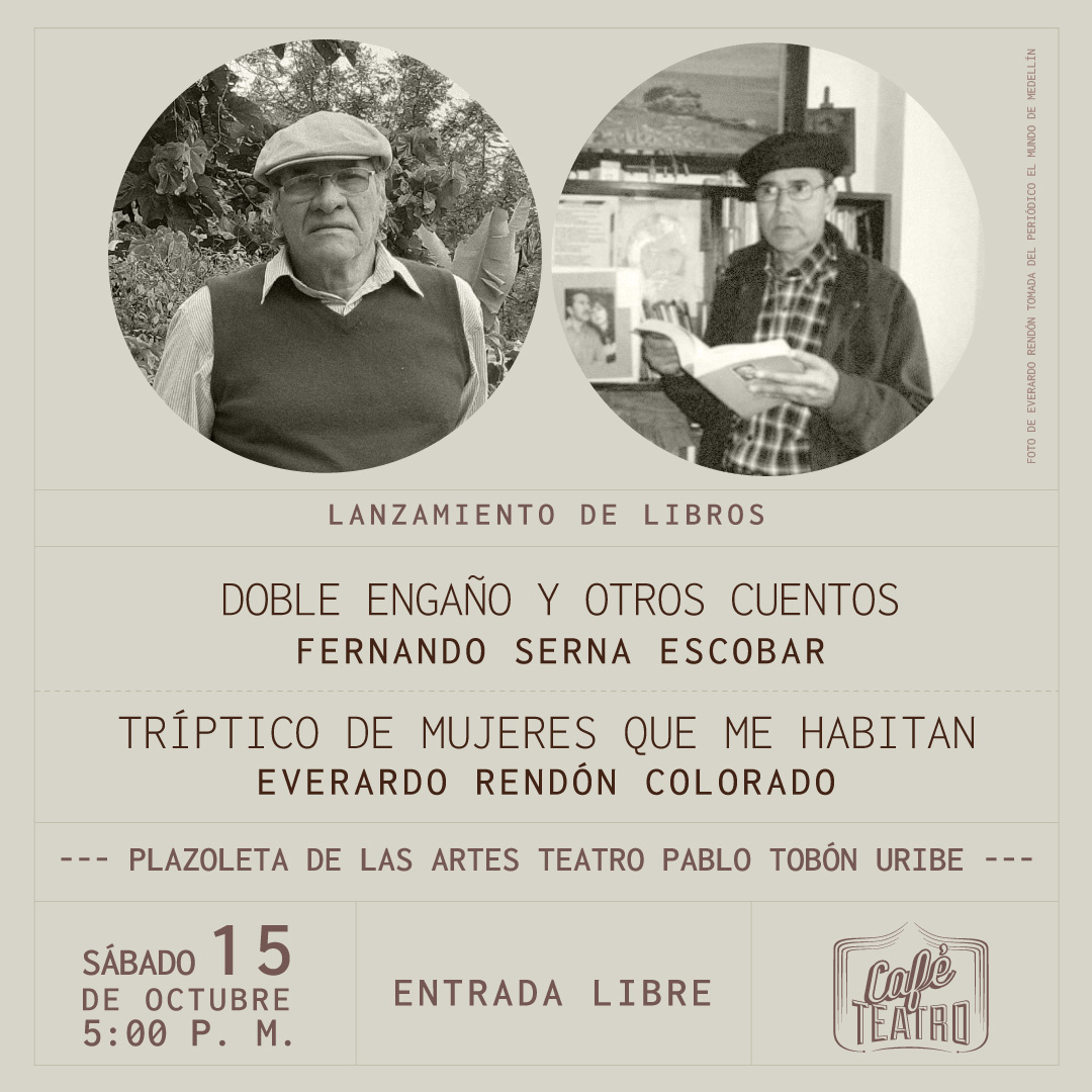 Imagen del evento Lanzamiento de libros - Everardo Rendón y Fernando Serna