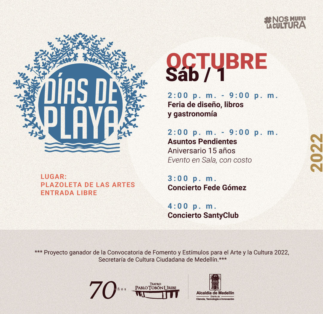 Imagen del evento #DíasDePlaya - 1 Octubre