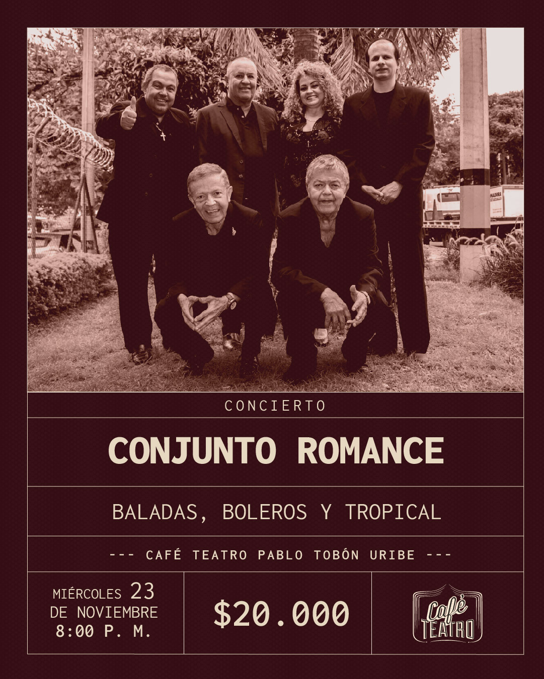 Imagen del evento Conjunto Romance