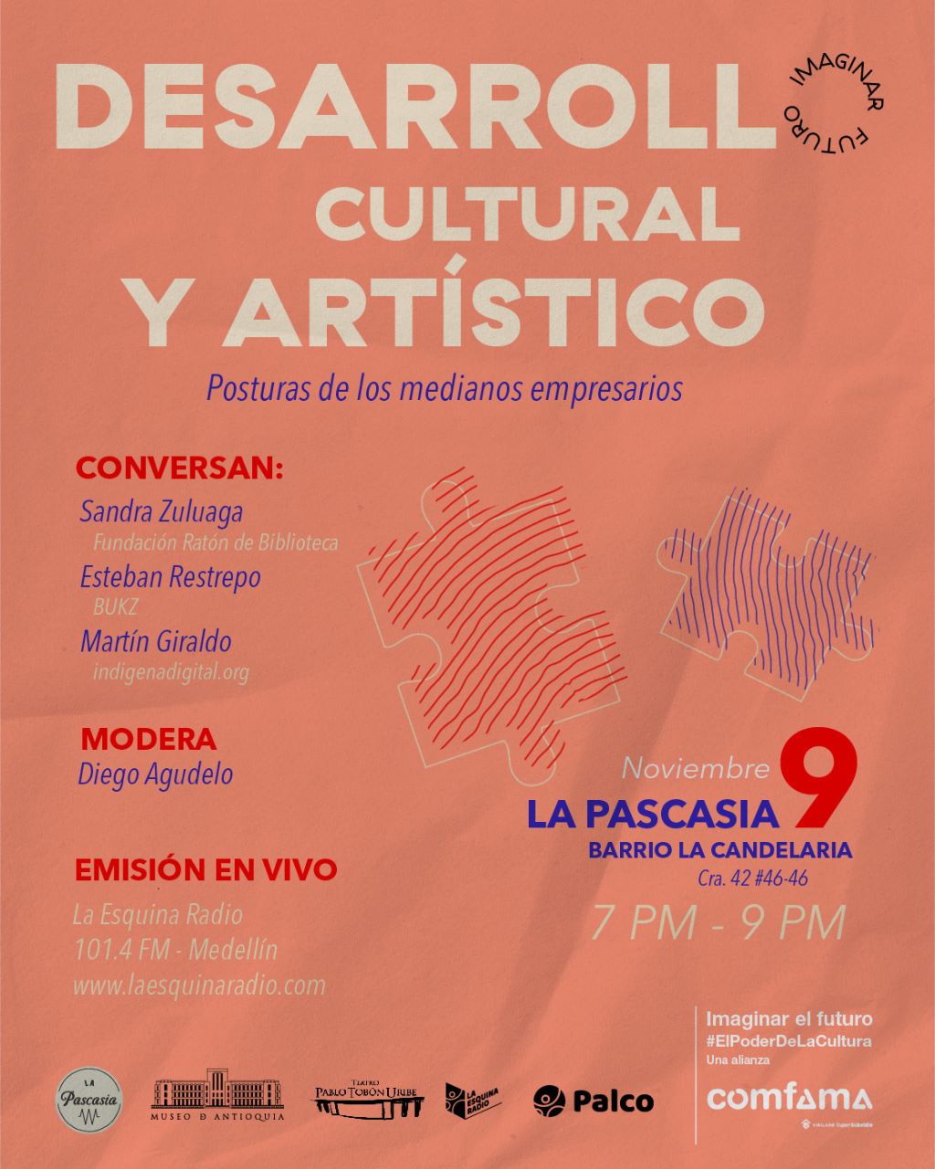 Imagen del evento Desarrollo cultural y artístico - #ElPoderDeLaCultura