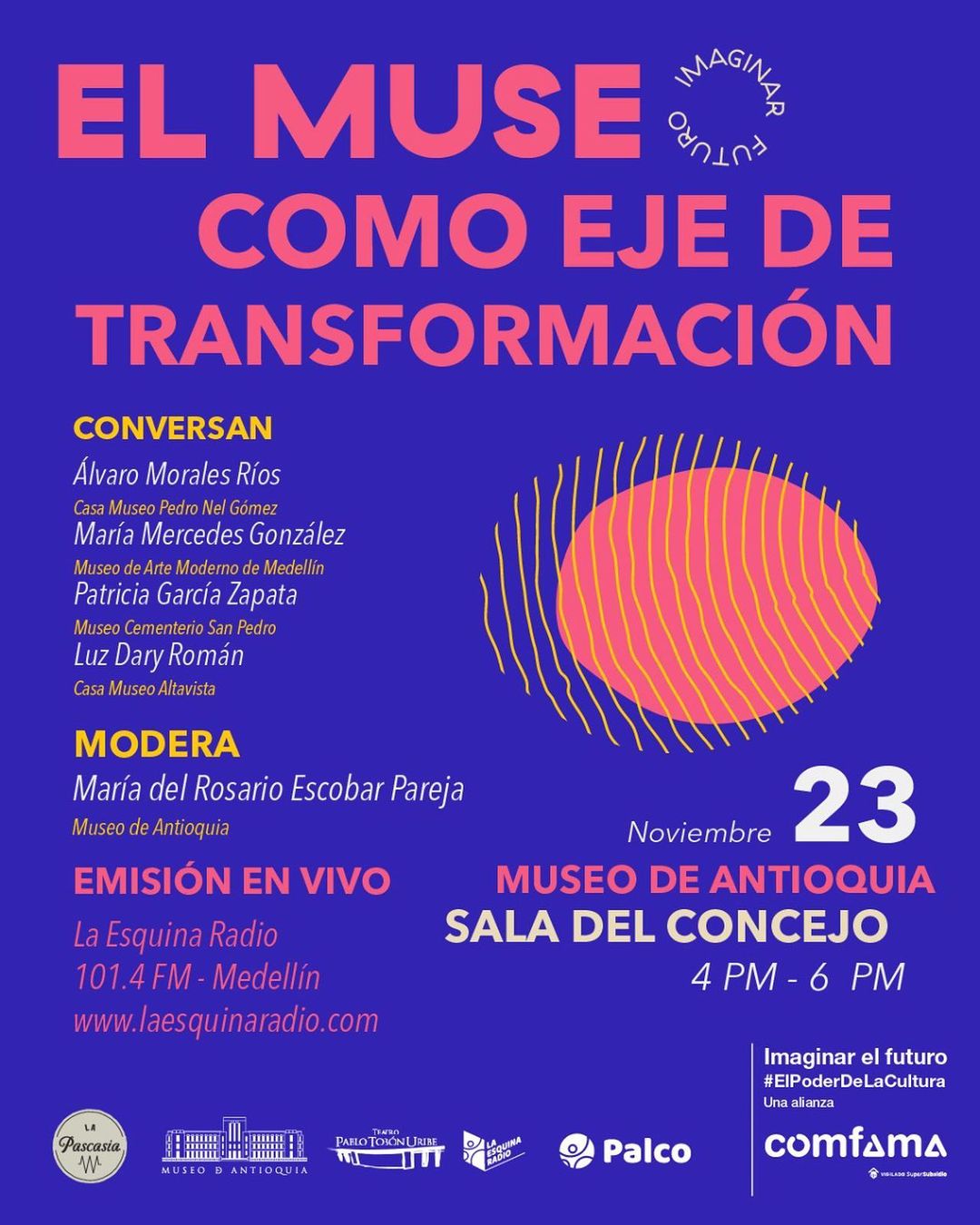 Imagen del evento El museo como eje de transformación - #ElPoderDeLaCultura