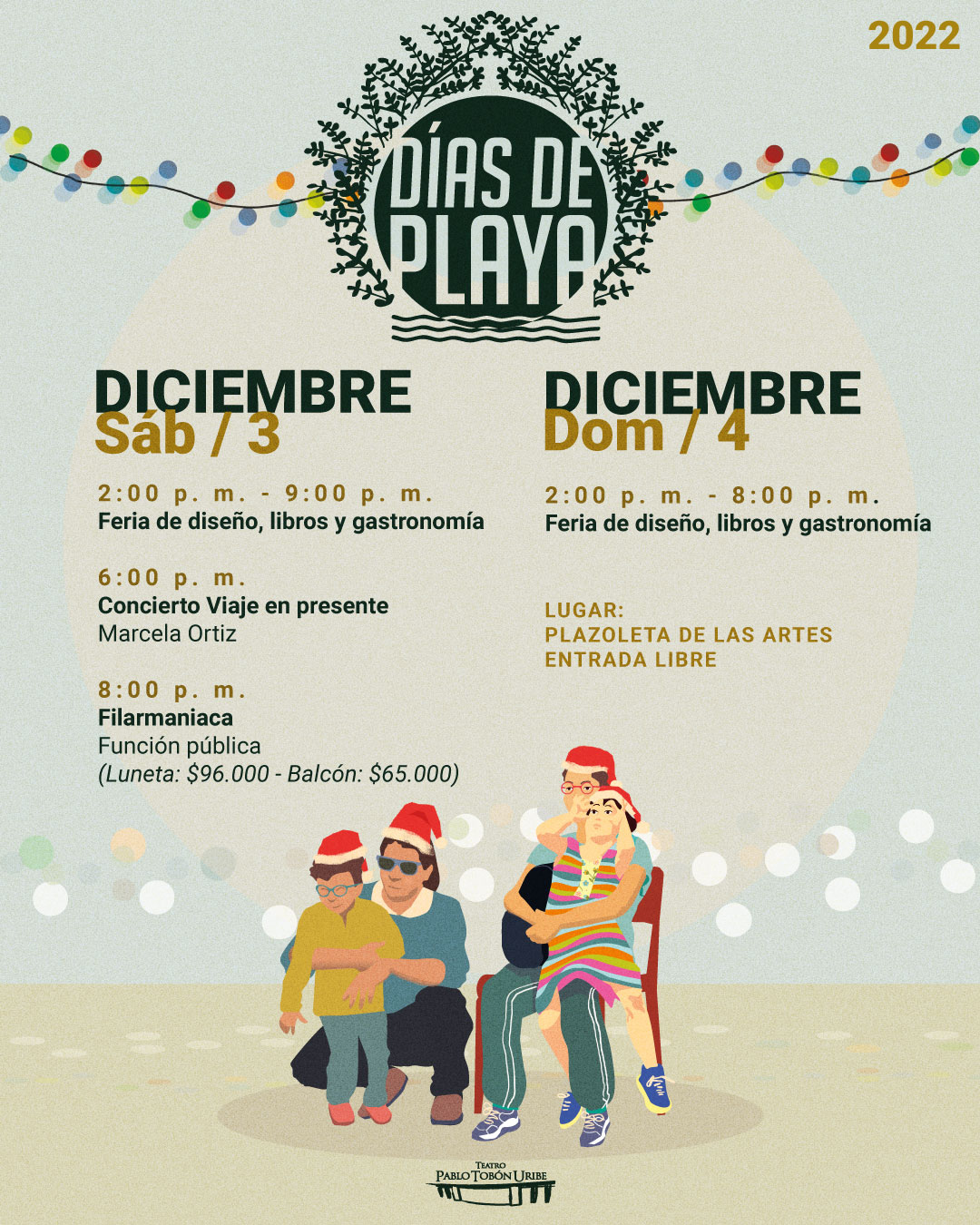 Imagen del evento #DíasDePlaya - 3 de diciembre