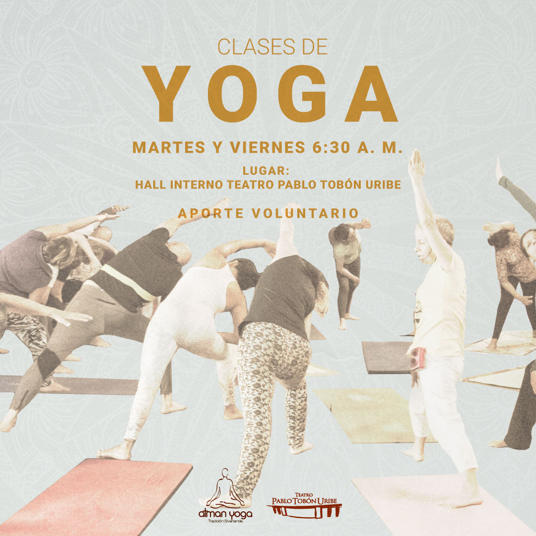 Imagen del evento Clases de yoga con la Fundación Atman Yoga