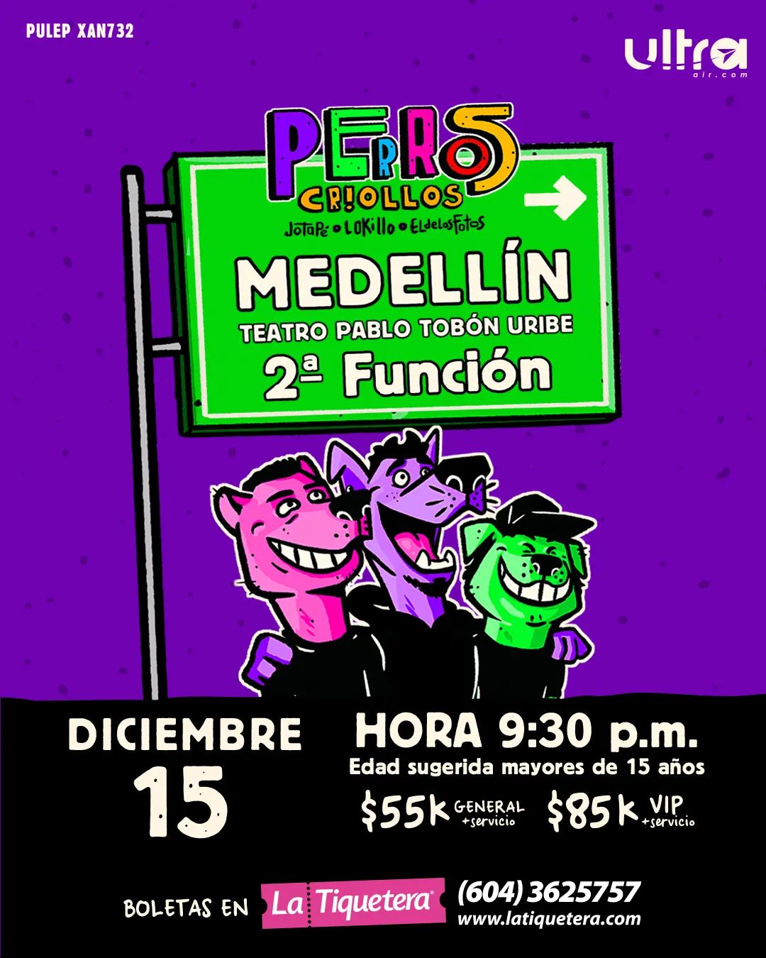 Imagen del evento Perros Criollos - Segunda función 2022