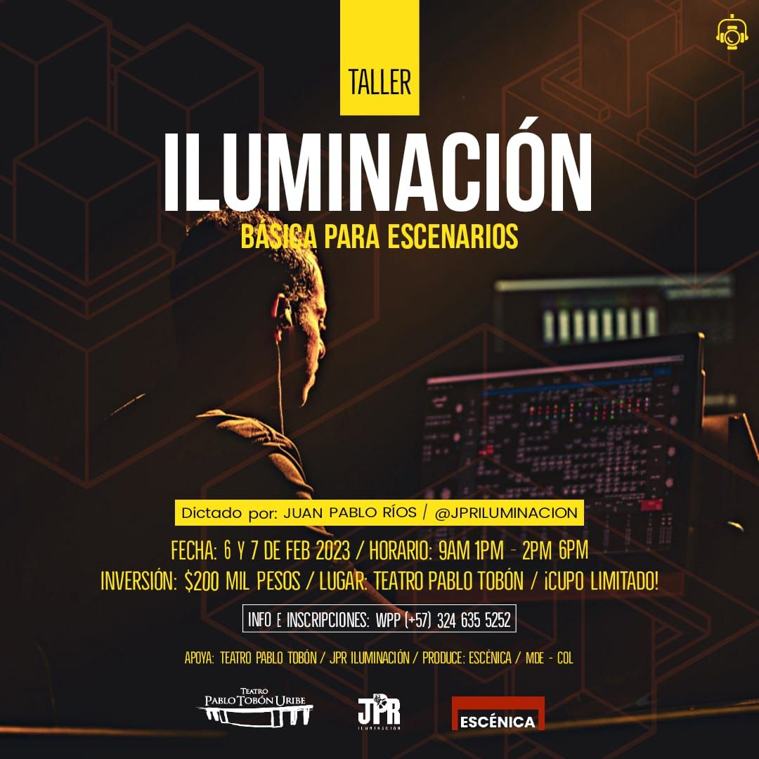 Imagen del evento Taller iluminación básica en eventos
