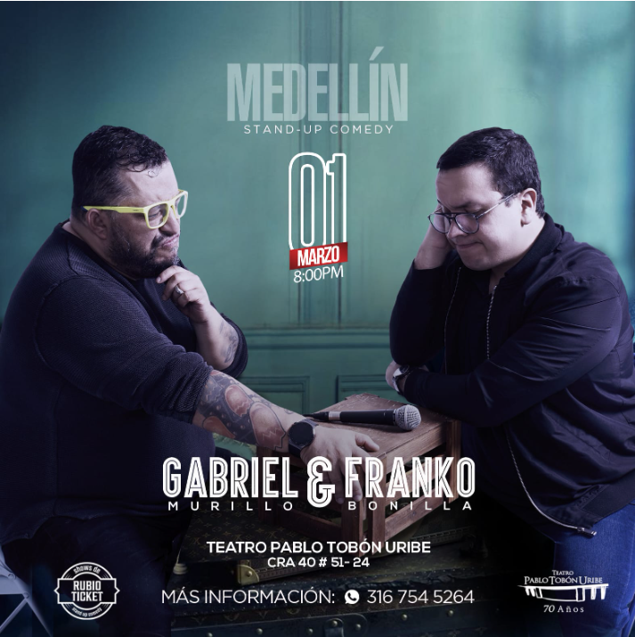 Imagen del evento Franko Bonilla y Gabriel Murillo