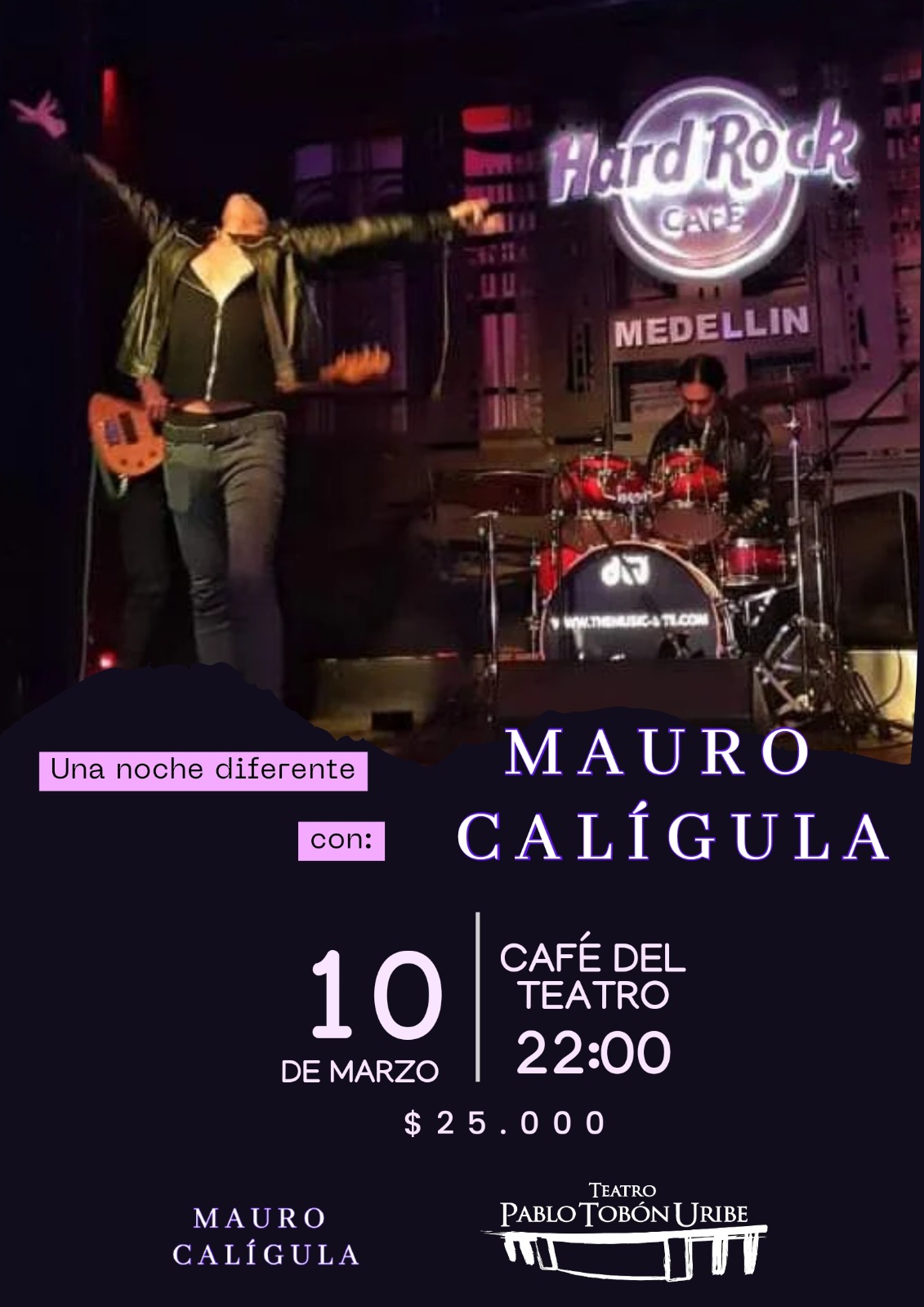 Imagen del evento Mauro Calígula en concierto