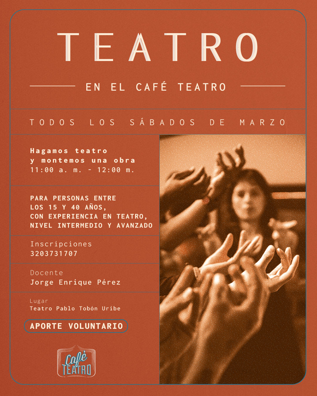 Imagen del evento Clases de teatro