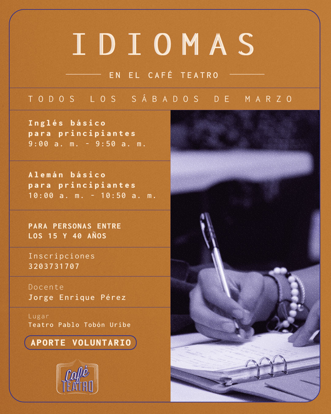 Imagen del evento Clases de idiomas