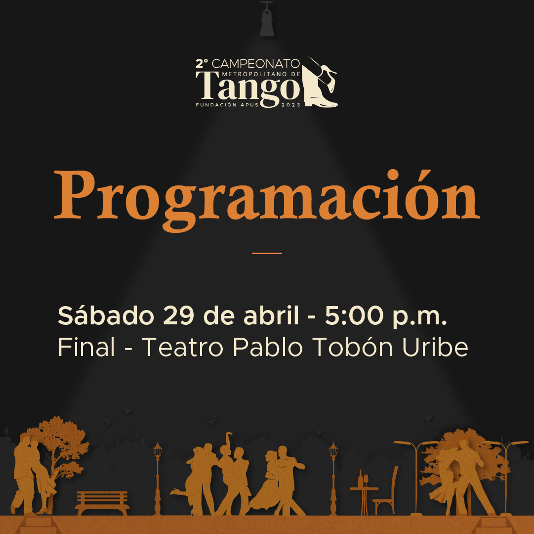 Imagen del evento 2° Campeonato Metropolitano de Tango - 2023
