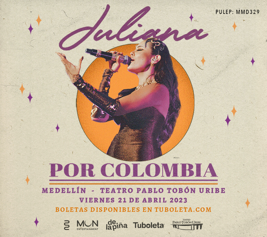 Imagen del evento Juliana por Colombia